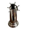 Image 2 : Vintage Made In Usa Nautical Ships Wheel Table Lighter