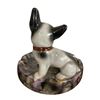Image 2 : Vintage Porcelain French Bull Dog Ashtray