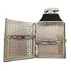 Image 3 : Vintage Ronson Floral Themed Cigarette Case Lighter Combo With Original Box & Dust Bag