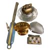 Image 1 : Vintage Smokers Lighter Lot: Fisher Diplomat, Coghlan's, & Others