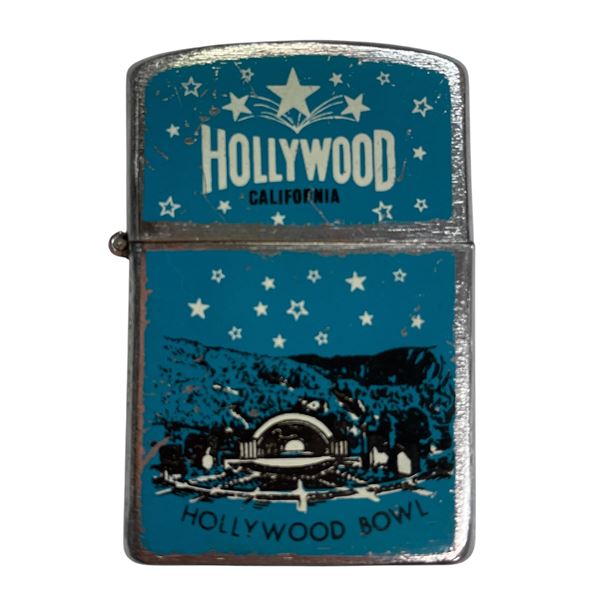 Vintage King Star Hollywood California Hollywood Bowl Lighter