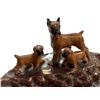 Image 2 : Vintage Porcelain 3 Dog Catch Pin Dish