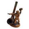 Image 2 : Vintage Football Player Pipe Holder With Pipe