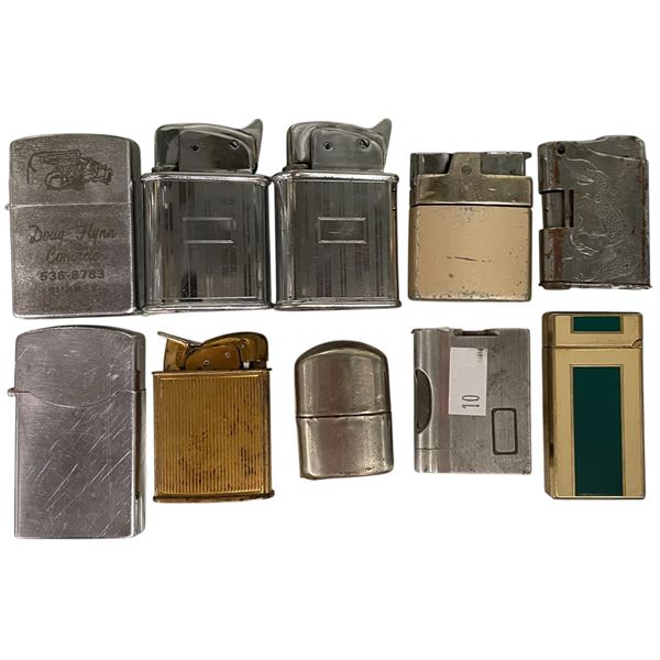 10 Various Vintage Lighters: Fisher, Thorens, Ronson & More