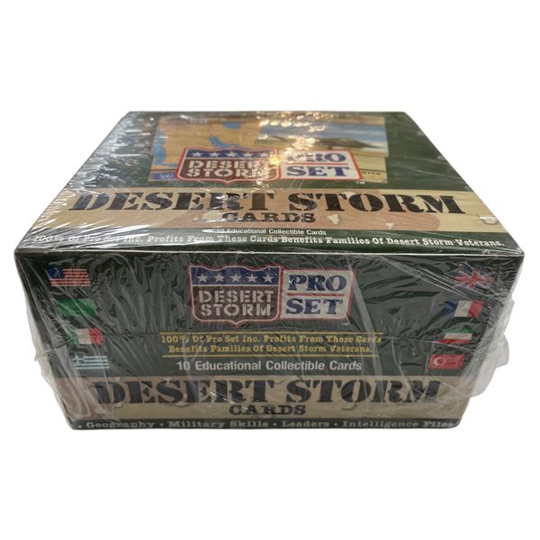 Vintage Desert Storm Pro Set Cards Unopened