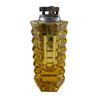 Image 2 : 2 Vintage Mid-Century Amber-Colored Glass  Lighters