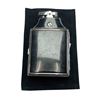 Image 2 : Vintage Ronson "Mastercase" Floral Black Cigarette Gas Lighter with Velvet Pouch