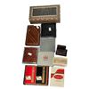 Image 1 : 10 Vintage Cigarette Case Holders & Playing Cards: Craven "A" 52 Playing Cards, Guinea Gold Cigarett