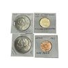 Image 2 : Variety of World Coins/Tokens: Churchill, Centennial & More