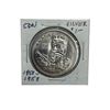 Image 1 : 1858-1958 Canadian Silver Totem Dollar Coin