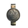 Image 1 : 1883 USA Silver Morgan Dollar On Otto Grun Sterling Silver Money Clip