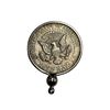 Image 1 : 1964 Silver John F. Kennedy On Bezel Coin