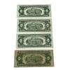 Image 2 : 4 USA 2 Dollar Bills - 1928, 1953, 2 x 1963