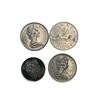 Image 2 : Assorted World Coins: Canadian, American, British, & More (Half Dollars, Dollars, Nickels, Dimes, Mo
