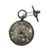 Image 1 : Vintage Sterling Silver (Lion Marked) Pocket Watch (Missing Glass Face)