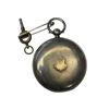 Image 2 : Vintage Sterling Silver (Lion Marked) Pocket Watch (Missing Glass Face)