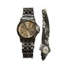 Image 1 : 2 Bulova Wrist Watches Ladies & Mans