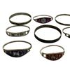 Image 2 : Large Alpaca Mexico Silver Bracelets, Brooches, & Earrings