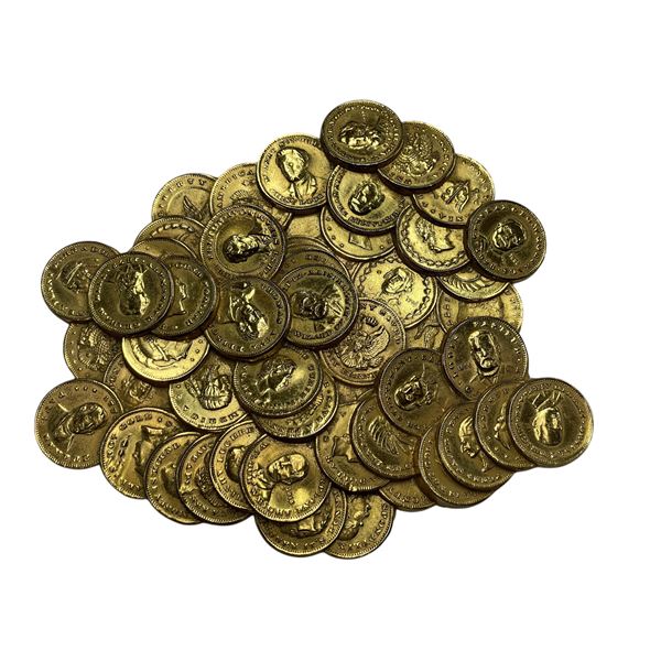 Bunch Of Gold Coin Paper Weight