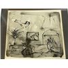 Image 2 : Original 1970 Joao Barreto Bailote Ink & Wash Painting "Dog At Hearth"