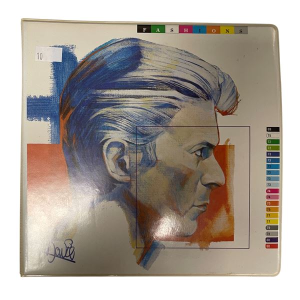 Vintage David Bowie Fashions Vinyl Record Album With 10 Picture Vinyl Records