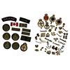 Image 1 : Assorted Vintage Military Badges, Pinbacks, Cap Badges