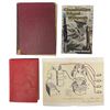 Image 1 : Assorted Vintage Books & Sketching's Of Diagrams/More