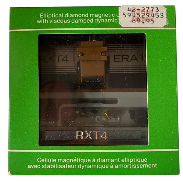 N.O.S. Realistic RXT4 Elliptical Diamond Magnetic Cartridge With Stabilizer