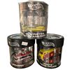 Image 1 : 3 New Hot Wheels Toys: Mooneyes Streamliner, Bizarro, White Tank Truck