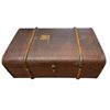 Image 2 : Antique Echt Sperrplatten Deco Carry On Suitcase