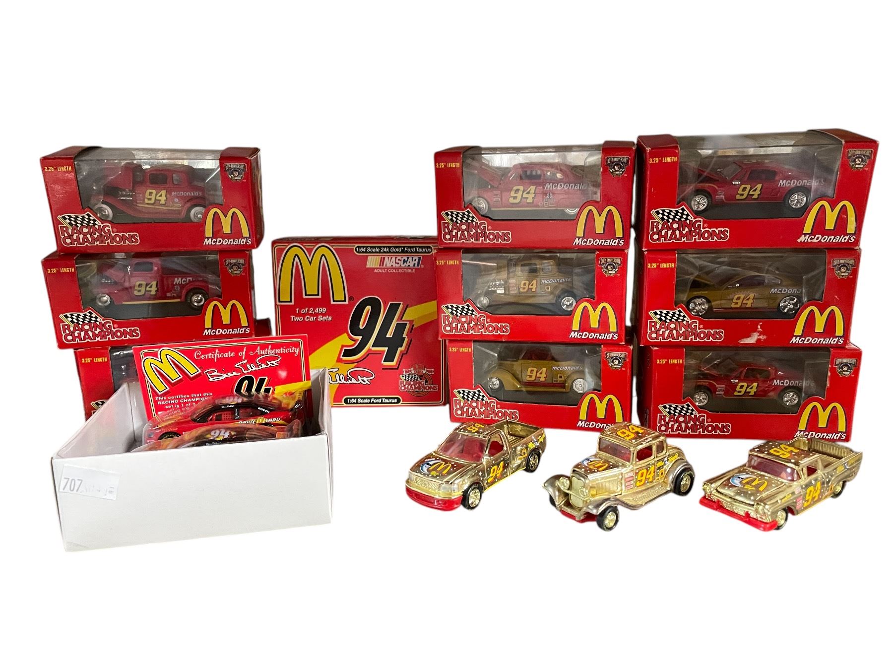 15 Racing Champions McDonalds Cars