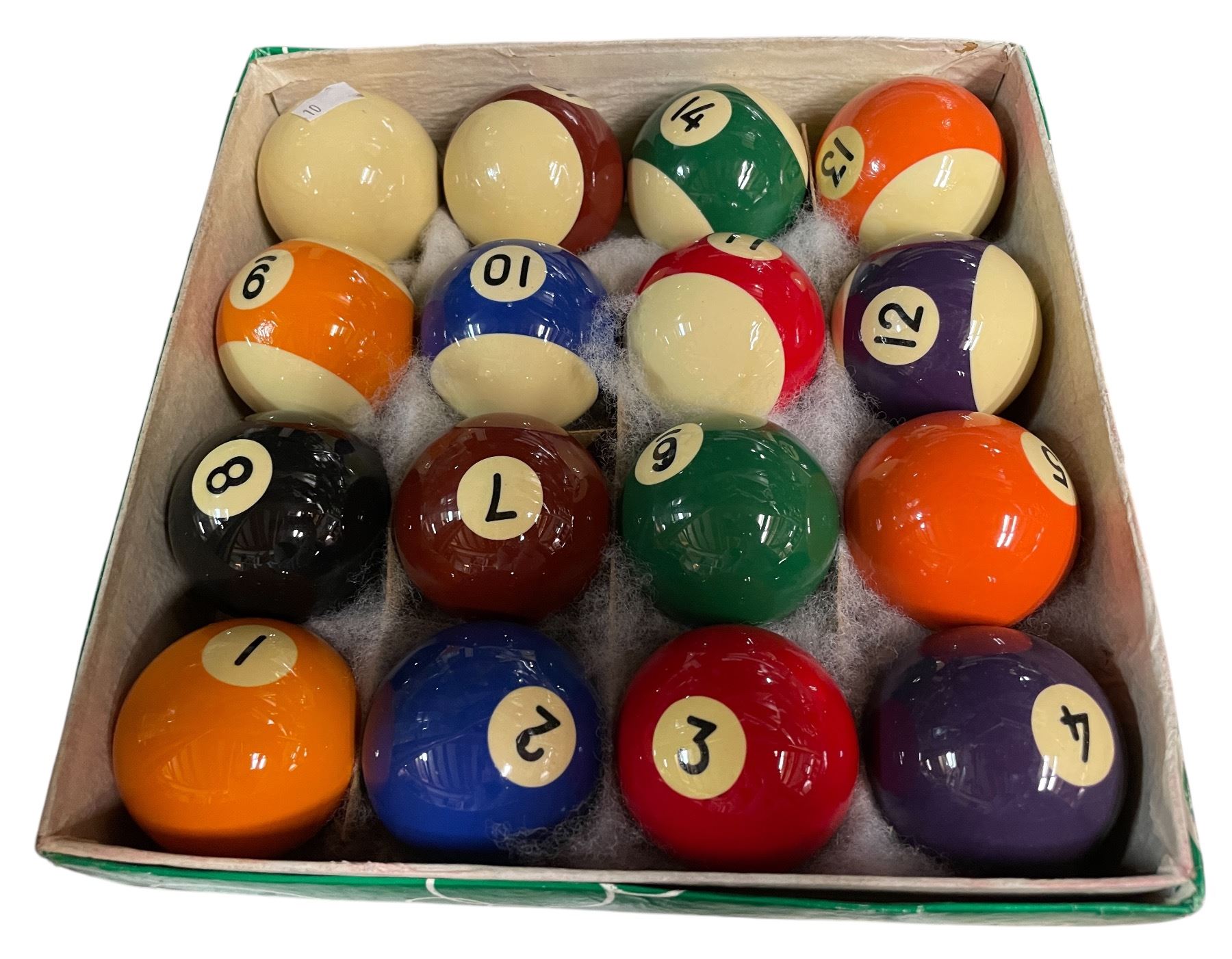 Rustic Pool Balls Vintage Set Of Billiards/Pool Balls