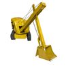 Image 2 : Vintage Structo Construction Co. Pressed Steel Excavator