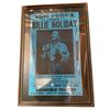 Image 1 : Framed Tom Fuqua Presents Billie Holiday 1948 Poster