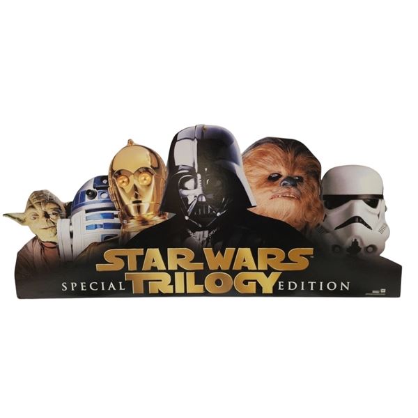 Official Star Wars Trilogy Store Advertising Mobile In Original Plastic Wrapping