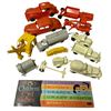 Image 1 : Assorted Vintage Plastic Toys Reliable (Mercedes Benz, Rolls Royce), Lumar Concrete, & More
