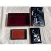 Image 2 : 2 Vintage Asian Laquard Inlayed Boxes
