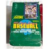 Image 2 : 2 Vintage Open Booster Boxes Of Baseball Cards: 1991 Score & 1991 Topps