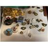 Image 2 : Collection Of Military Memorabilia: Pinbacks, Buttons, & Books
