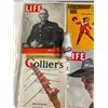 Image 2 : Vintage Variety Lot: 3 Milk Bottles & Magazines (Time, Vancouver Life, Look, & More)