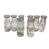 Image 1 : 8 Vintage Milk Bottles: Purity, Sydney, Riverside & More