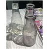 Image 2 : 6 Vintage Large Milk Bottles: United Dairy, Cowan's, Pure Milk, & More