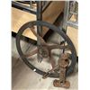 Image 2 : Vintage Ford Car Parts: Steering Wheel & Jack
