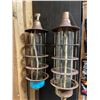 Image 2 : 2 Vintage Jetson Style Outdoor Lanterns