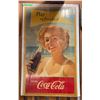 Image 2 : Beautiful Original 1950 Drink Coca-Cola Play Refreshed Cardboard Advertising Sign
