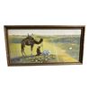 Image 1 : Vintage Framed Prayer In The Desert Deco Print