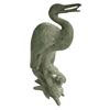 Image 2 : Vintage Hand Carved Soapstone Crane