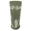 Image 2 : 3 Vintage Wedgewood Items: Vase & 2 Pin Dishes (Green & Black)