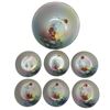Image 1 : 7 Vintage Hand Painted Nippon Bowls (2 Sizes)