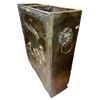 Image 2 : Vintage Embossed Brass Wrapped Umbrella/Cane Holder